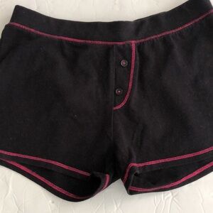 Max Studio Sleep Shorts Black  SZ XS